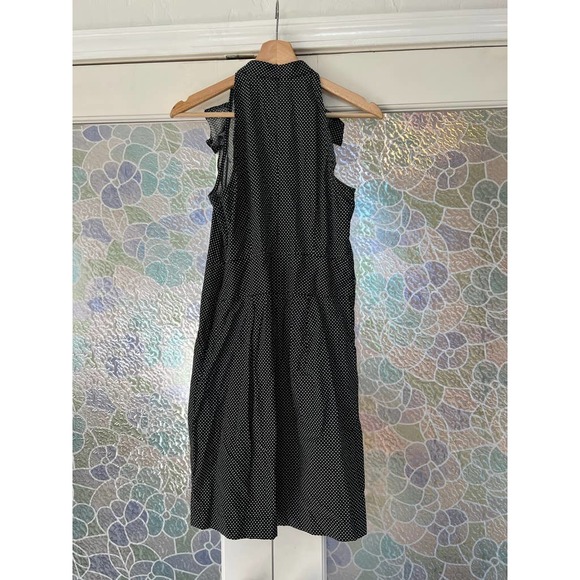 Express Black and White Polka Dot Dress - Picture 2 of 5